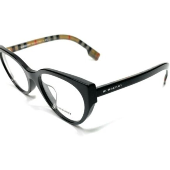 Burberry Women's Black Square Eyeglasses! - Picture 1 of 4